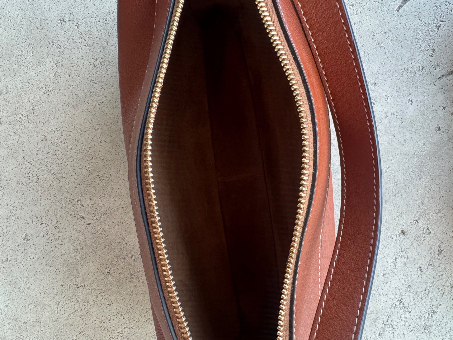 Celine Designer Bags N/S Brown Romy Handbag