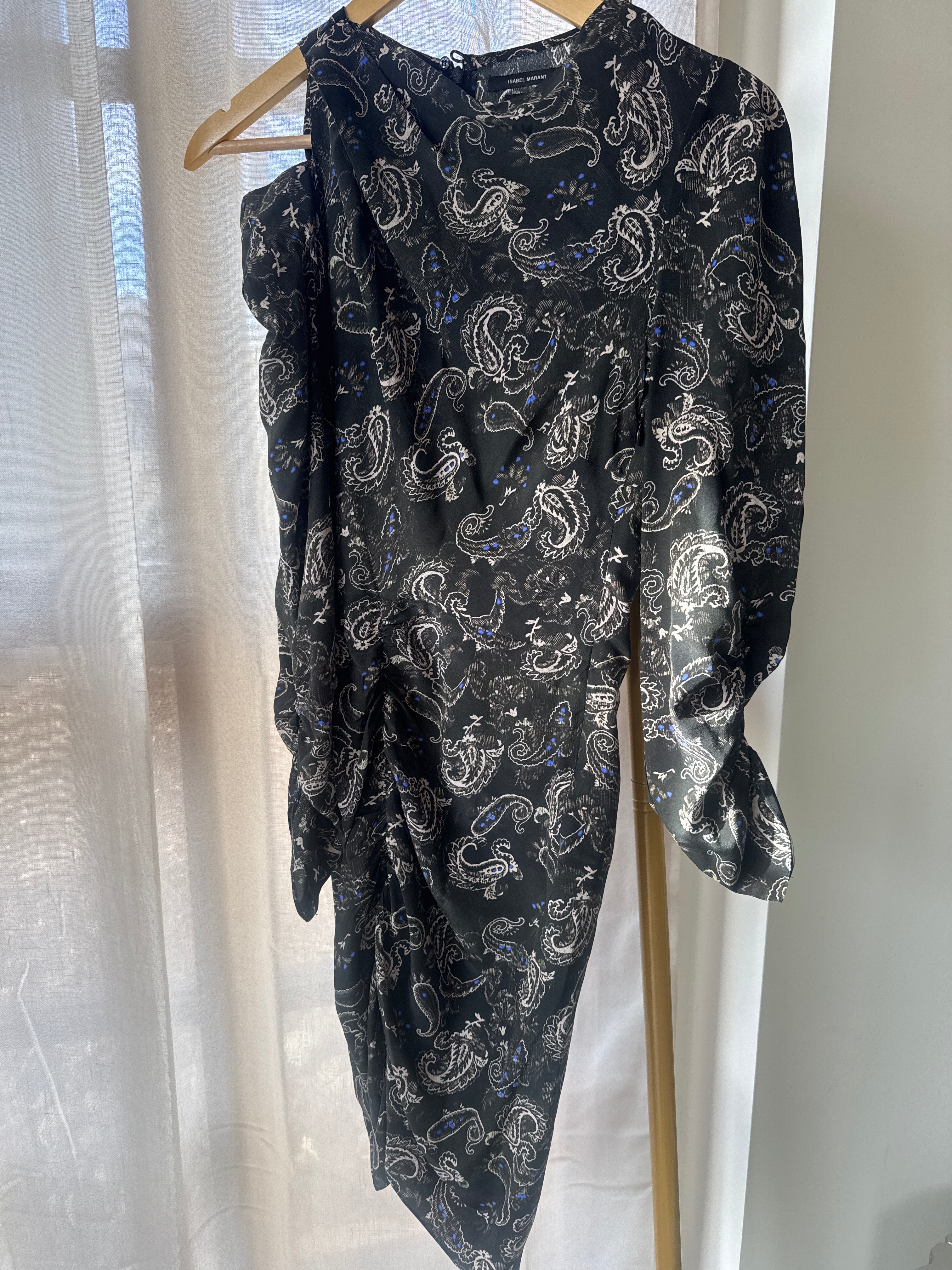 Isabel Marant Silk Cocktail Dress sz FR 36